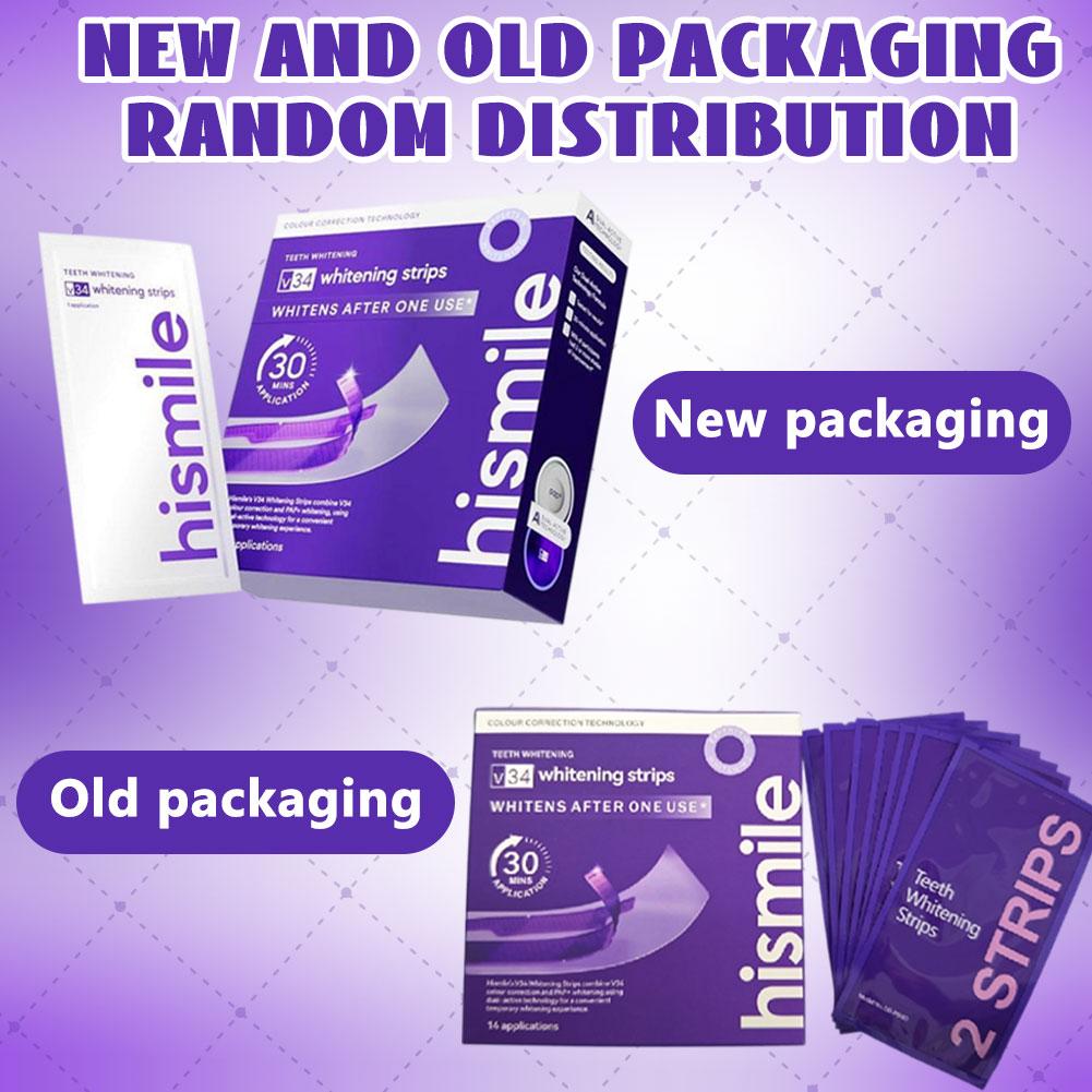 Teeth Whitening Hismile - V34 Whitening Toothpaste In Purple Bottle