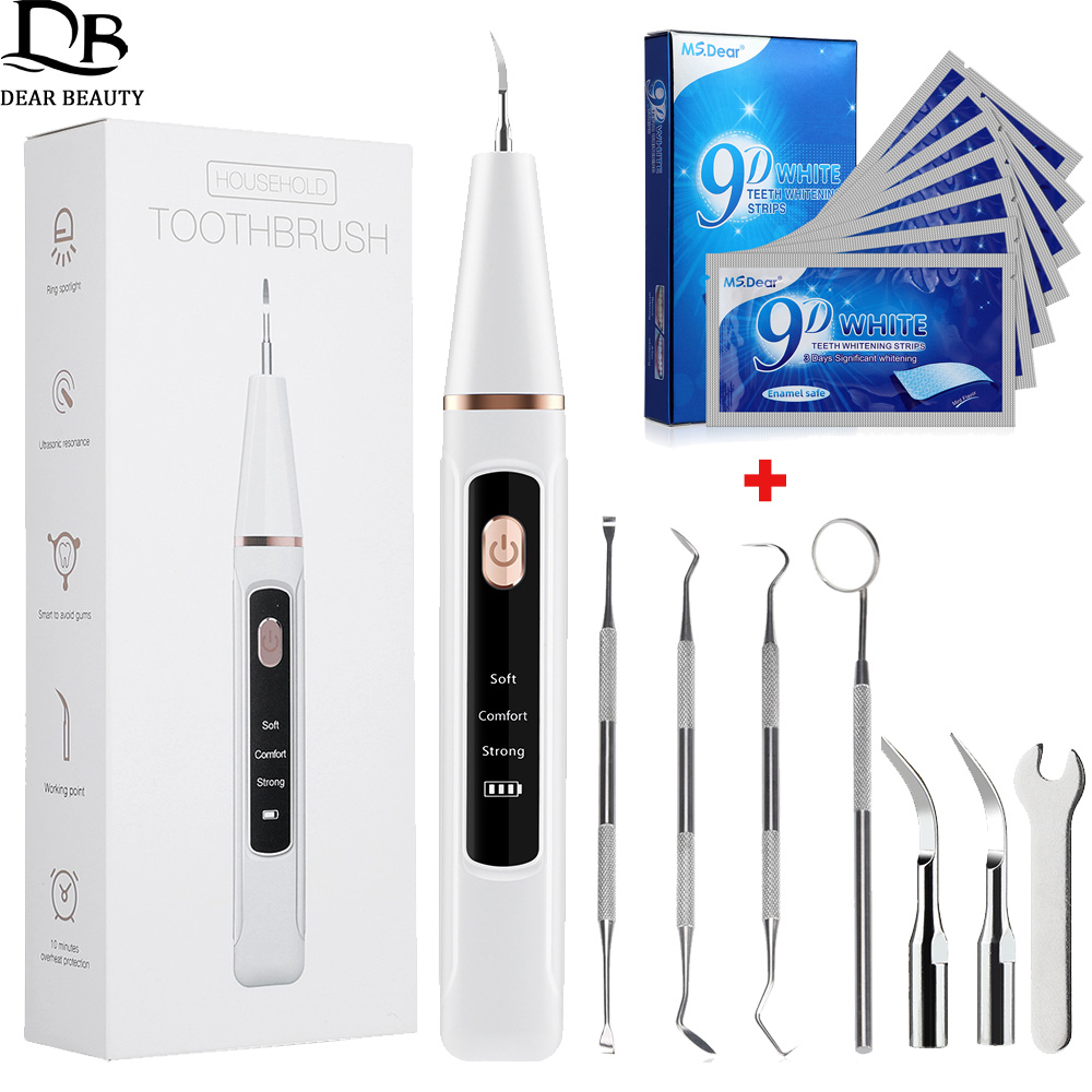Whitening Teeth Dentist - Ultrasonic Dental Calculus Remover And 9D