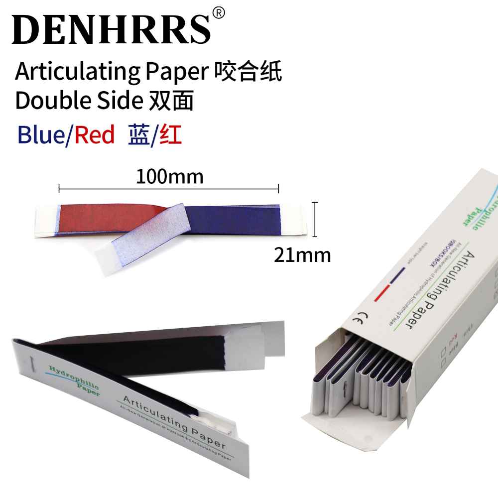 Teeth Whitening Strips Permanent - Articulating Paper Dentist Lab Products Double-sided