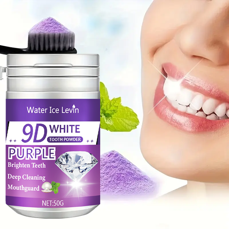 9D White Purple Toothpowder. B - Teeth Whitening Ingredients 评论和价格