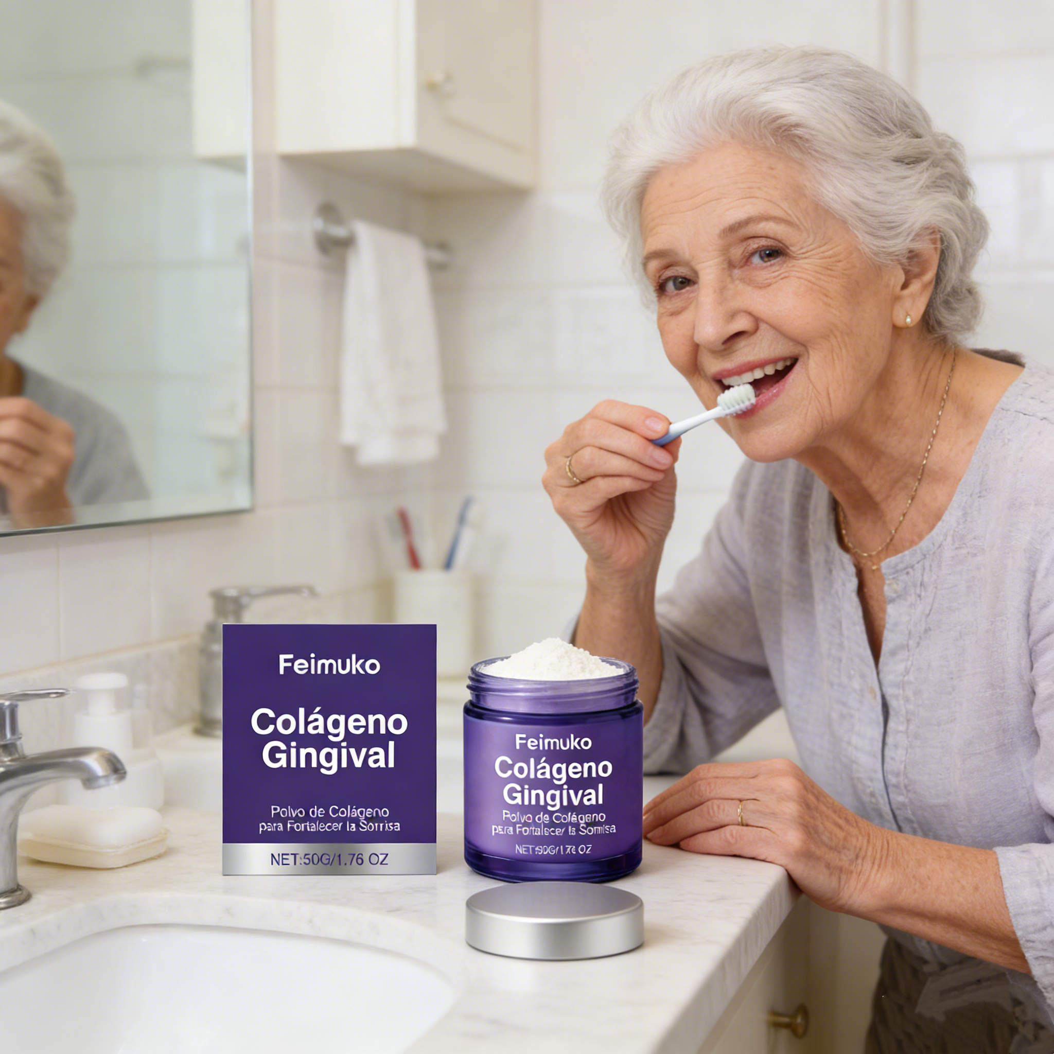 Collagen Teeth Cleaning Powder - Teeth Whitening Hismile 评论和价格