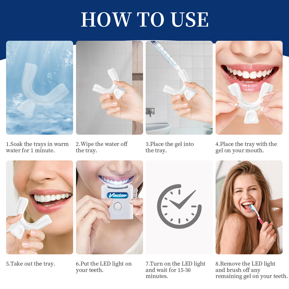 Mint Teeth Whitening Gel Syrin - Teeth Whitening With Baking Soda 评论和价格