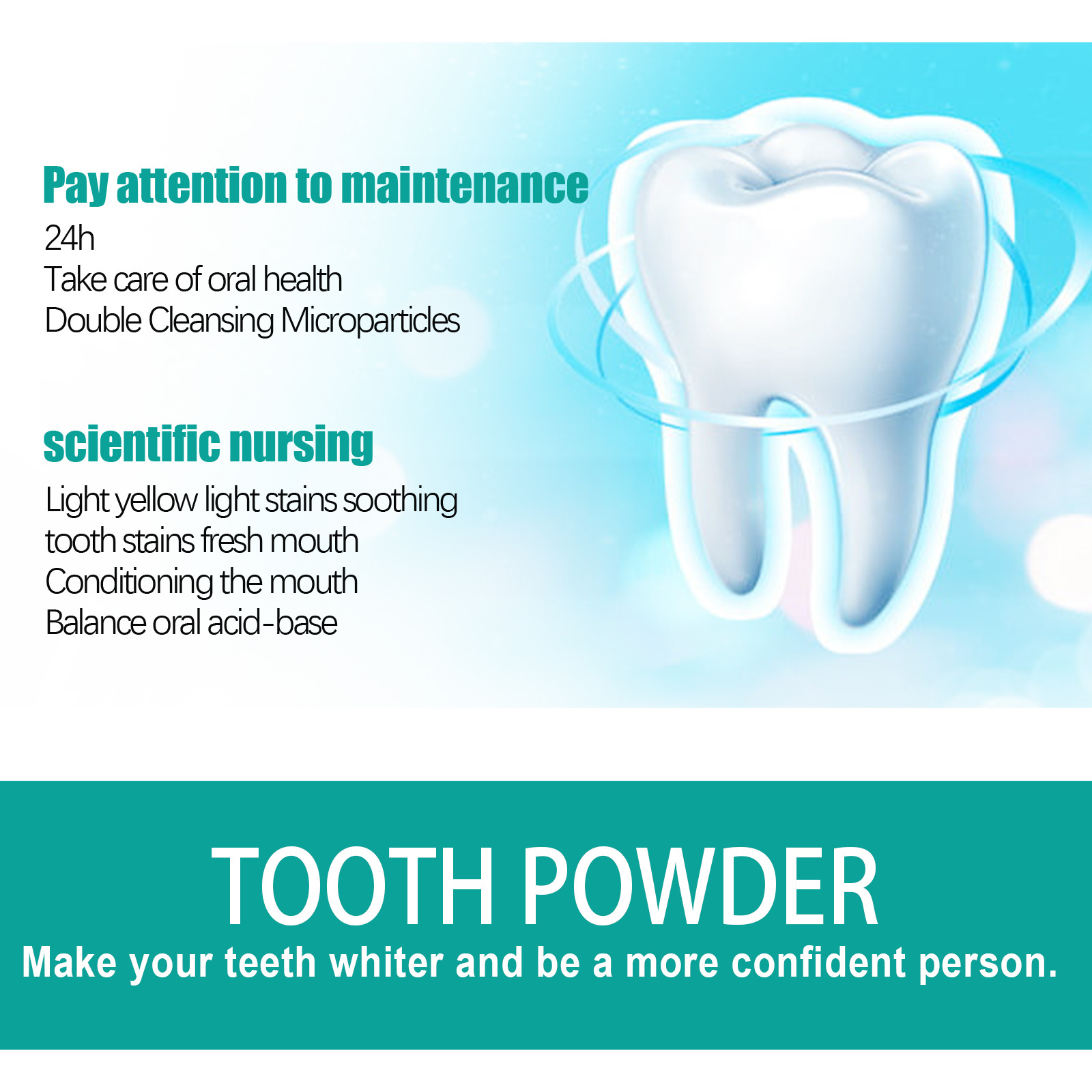 Mint Tooth Powder Fresh Breath - Teeth Whitening Ingredients 评论和价格