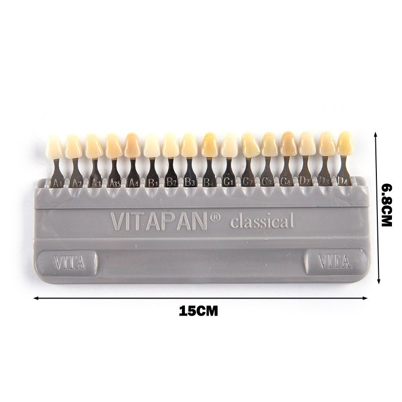 VITA 16 Colors Teeth Shade Gui - Whitening Teeth Dentist 评论和价格
