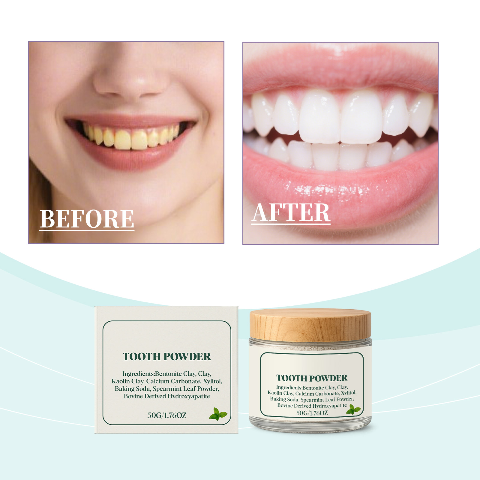 Peppermint stain-removing toot - Teeth Whitening Ingredients 评论和价格