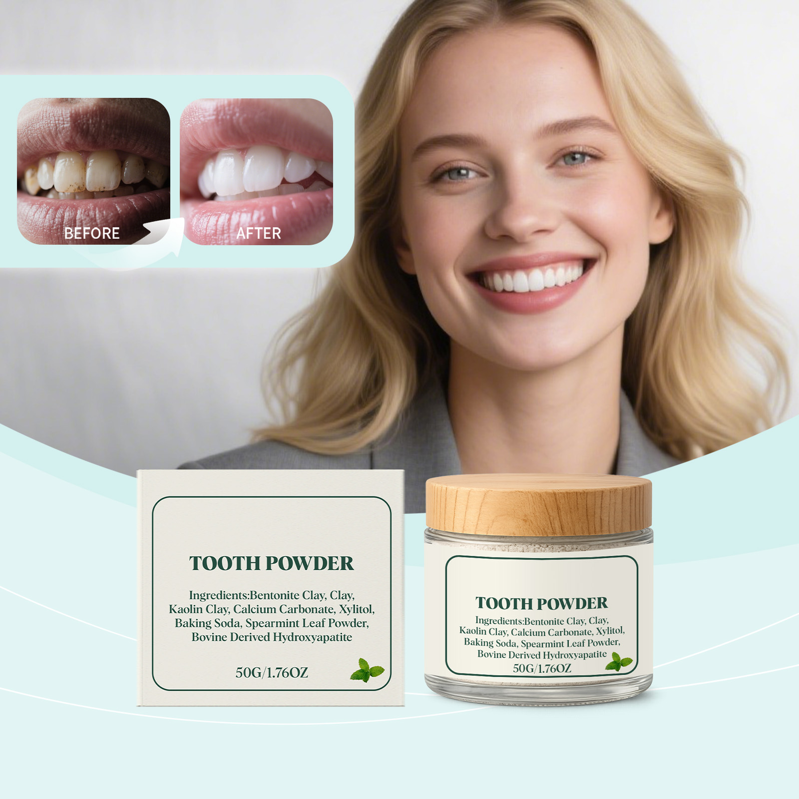 Peppermint stain-removing toot - Teeth Whitening Ingredients 评论和价格