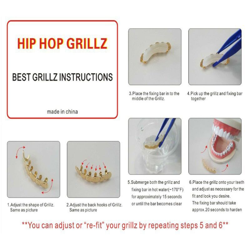 Silicone Grillz Mold Bars Fitt - Teeth Whitening Moulds 评论和价格