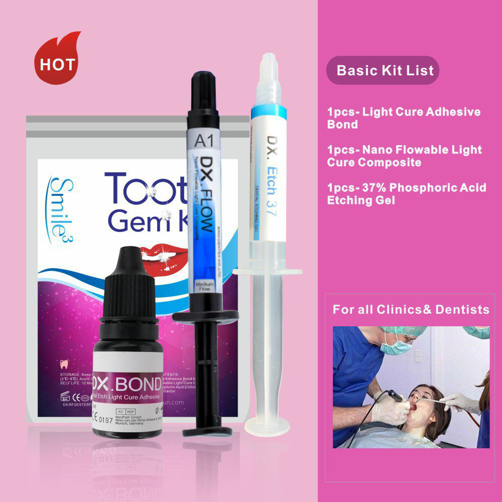 HOT Tooth Gem Kit Teeth Decora - Teeth Whitening Hismile 评论和价格