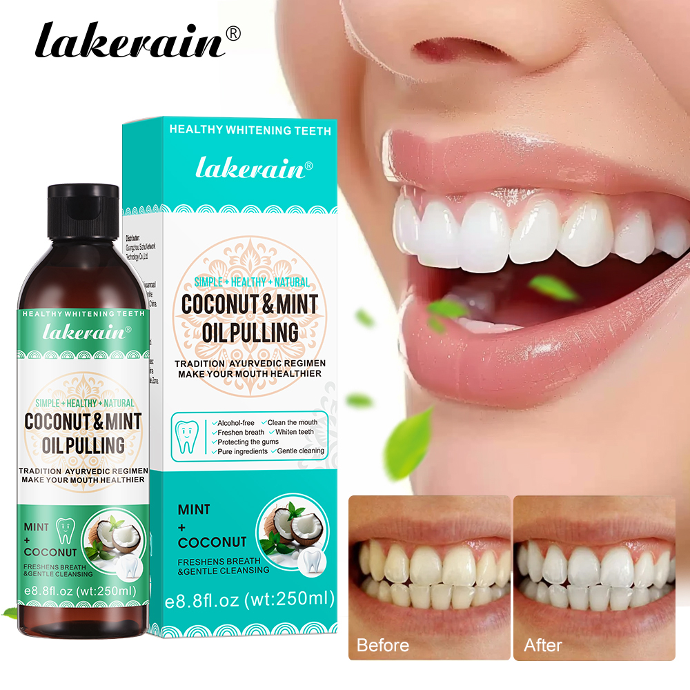 Coconut Mint Pulling Oil Mouth - Teeth Whitening With Coconut Oil 评论和价格