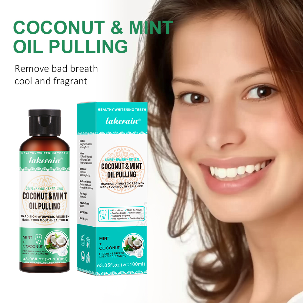 Coconut Mint Pulling Oil Mouth - Teeth Whitening With Coconut Oil 评论和价格