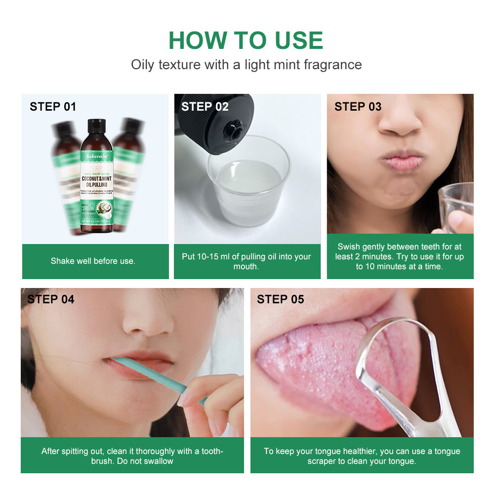 Coconut Mint Pulling Oil Mouth - Teeth Whitening With Coconut Oil 评论和价格