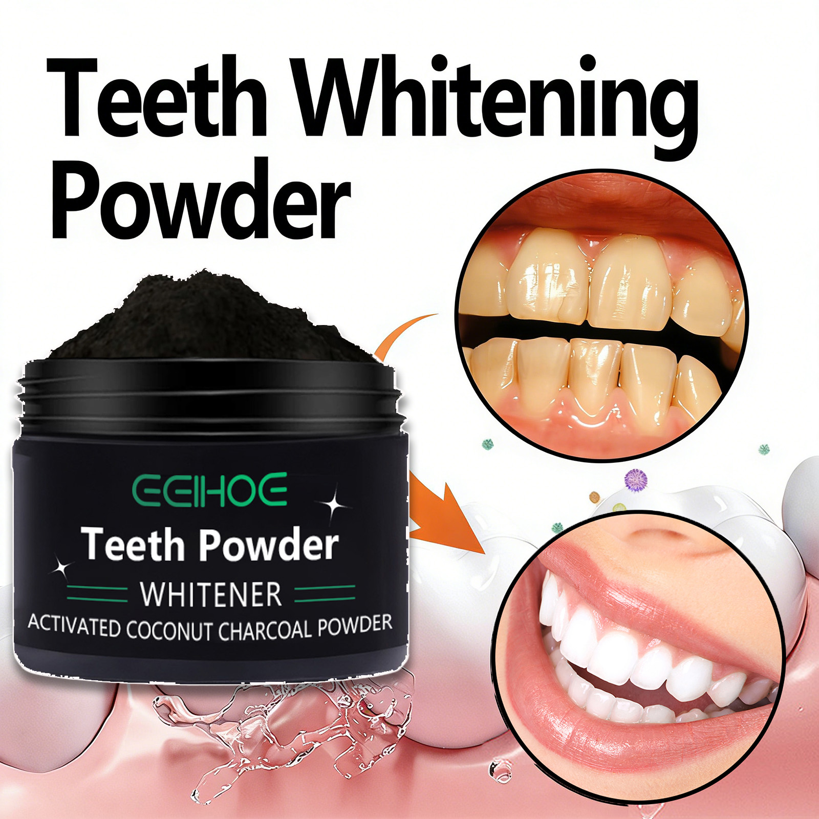 Natural Teeth Whitening Powder - Teeth Whitening With Baking Soda 评论和价格