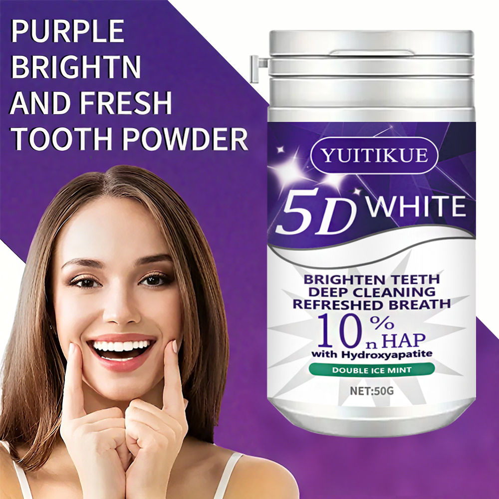 50g Whitening Tooth Powder, Pu - Teeth Whitening Ingredients 评论和价格