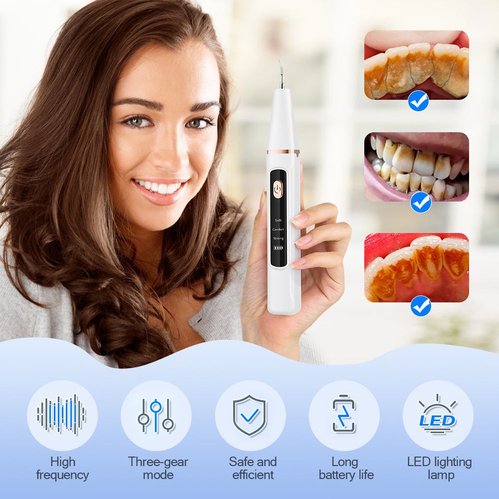 Electric Ultrasonic Dental Sca - Whitening Teeth Dentist 评论和价格