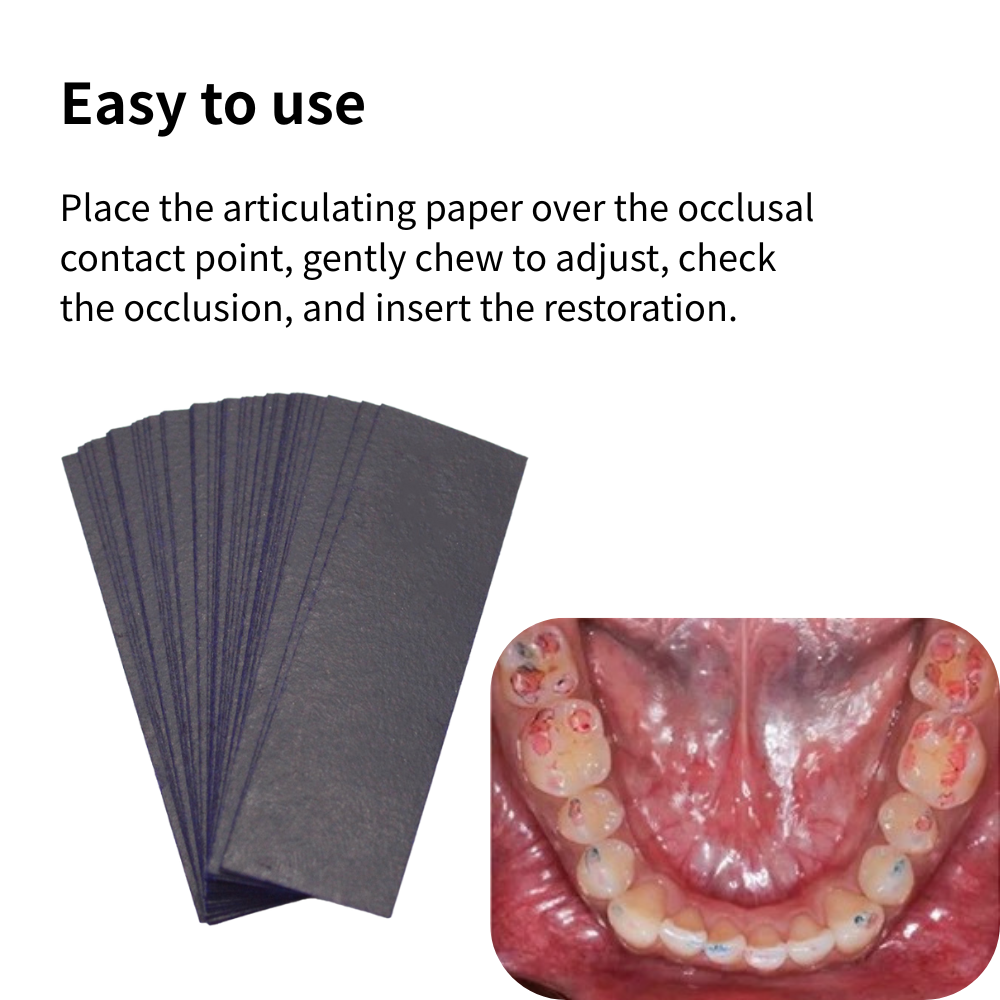 AG 300 Sheets Dental Bite Pape - Teeth Whitening Strips Permanent 评论和价格