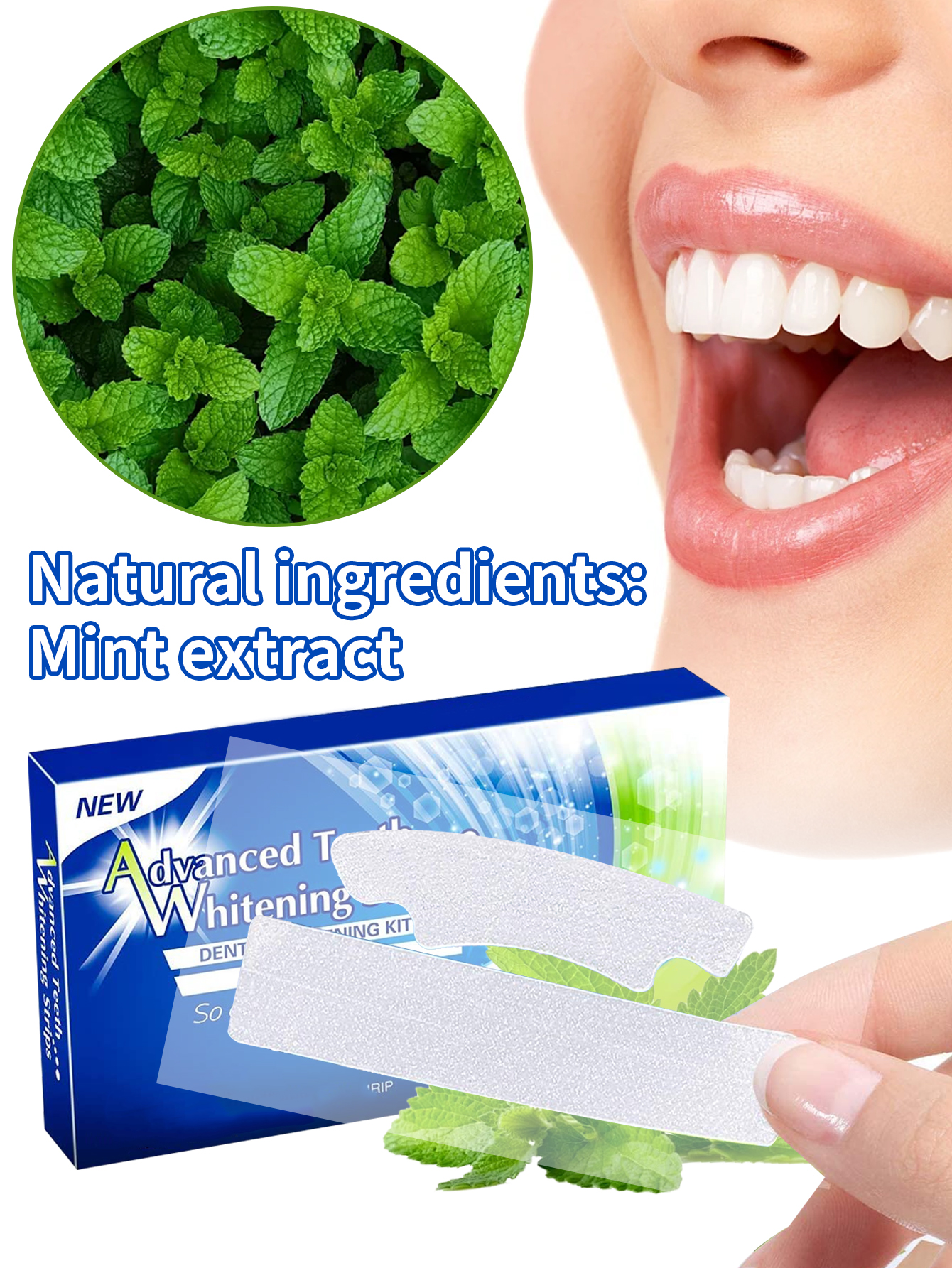 Advanced Teeth Whitening Strip - Teeth Whitening Strips Permanent 评论和价格