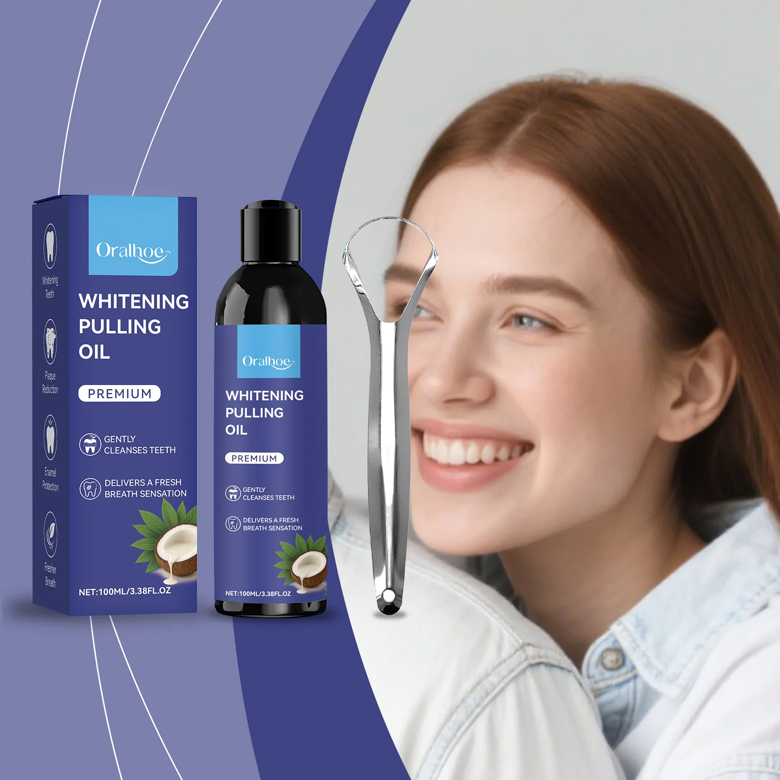 Coconut Pulling Oil With Tongu - Teeth Whitening With Coconut Oil 评论和价格