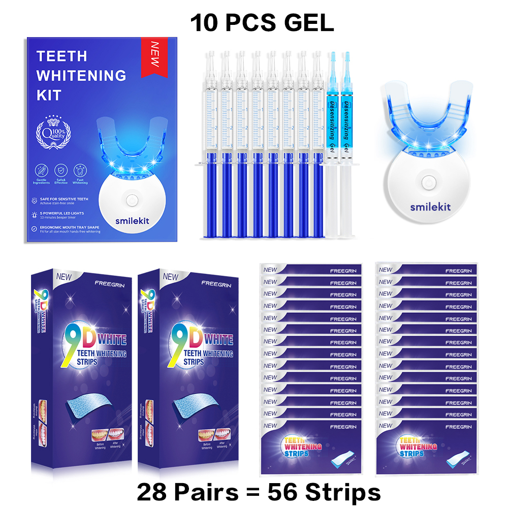 Teeth Whitening Kit - 5X LED L - Teeth Whitening Hismile 评论和价格