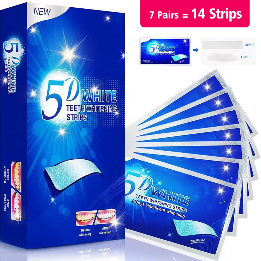3D/5D/9D Teeth Whitening Strip - Teeth Whitening Strips Permanent 评论和价格