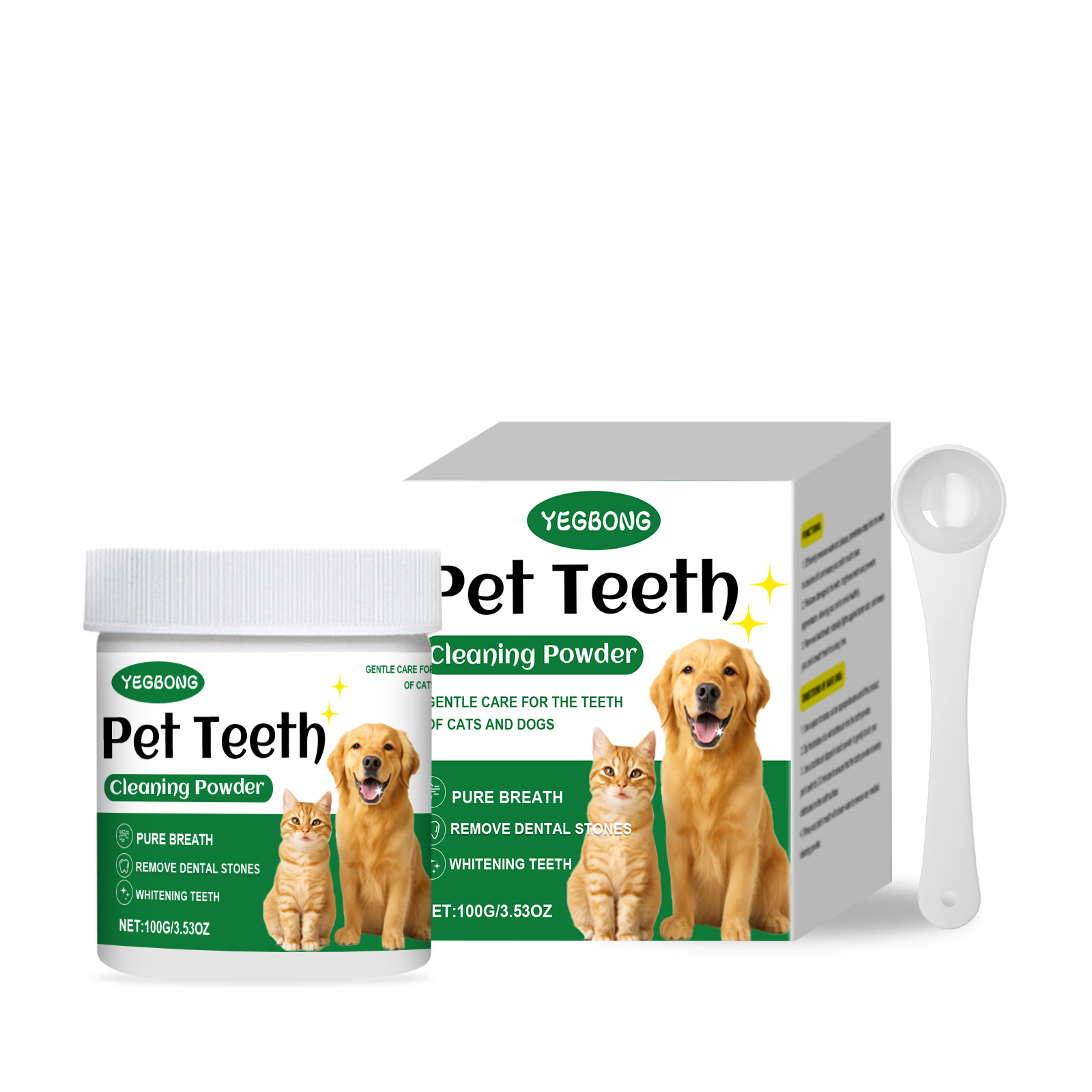 Pet Teeth Cleaning Powder Redu - Teeth Whitening Hismile 评论和价格