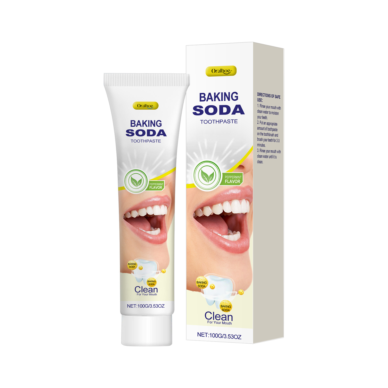 Baking Soda Toothpaste Deep Cl - Teeth Whitening With Baking Soda 评论和价格
