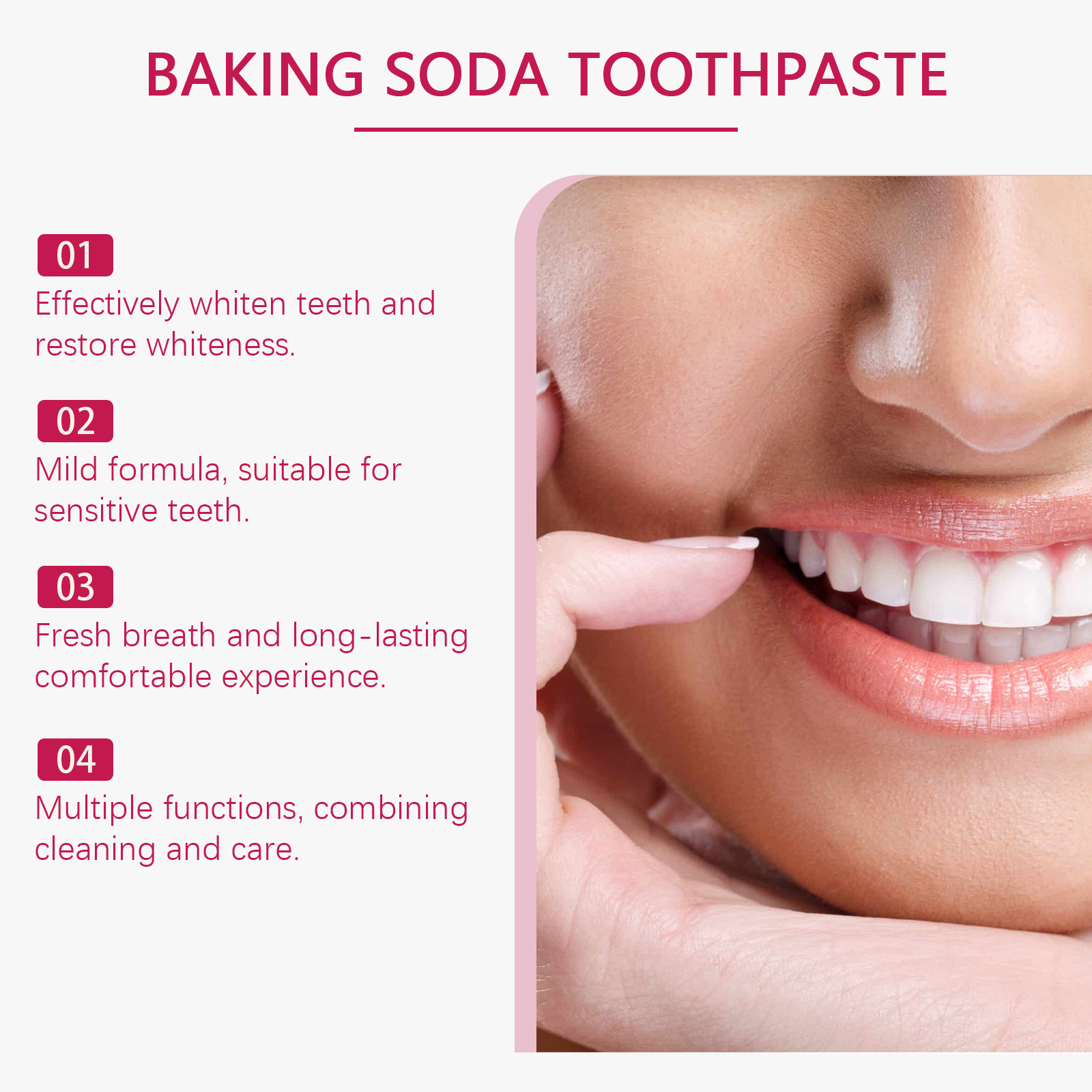 Oralhoe Baking Soda Toothpaste - Teeth Whitening With Baking Soda 评论和价格