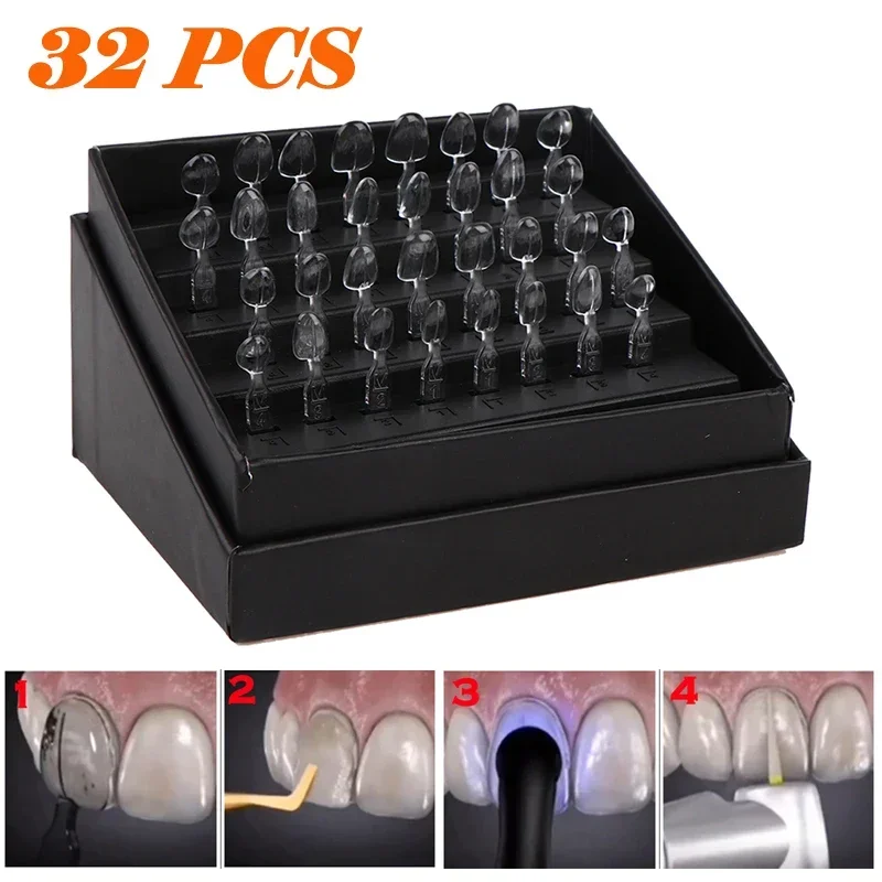 32pcs Dental Veneer Mould Kit  - Teeth Whitening Moulds 评论和价格