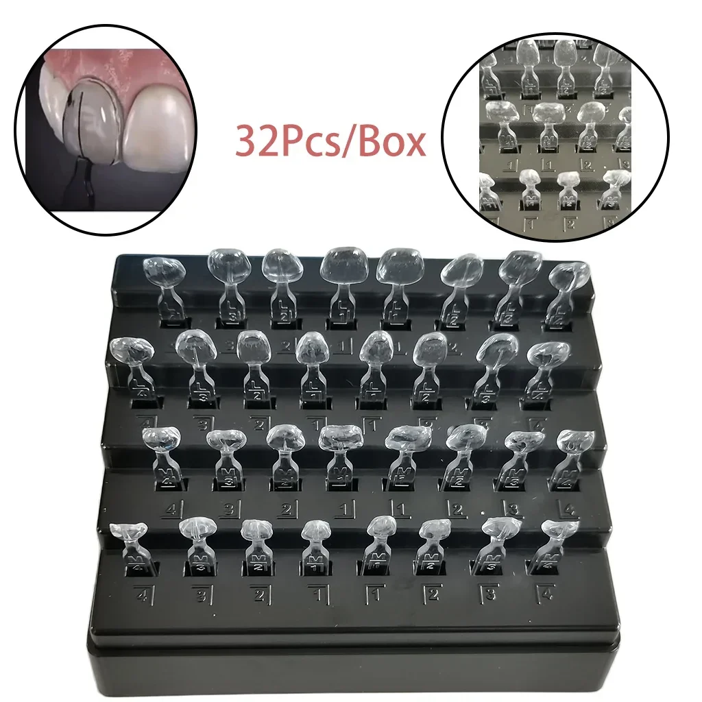 32pcs Dental Veneer Mould Kit  - Teeth Whitening Moulds 评论和价格