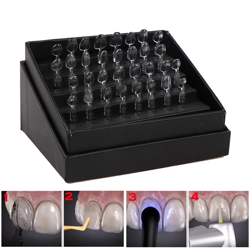 32pcs/Set Dental Composite Res - Teeth Whitening Moulds 评论和价格