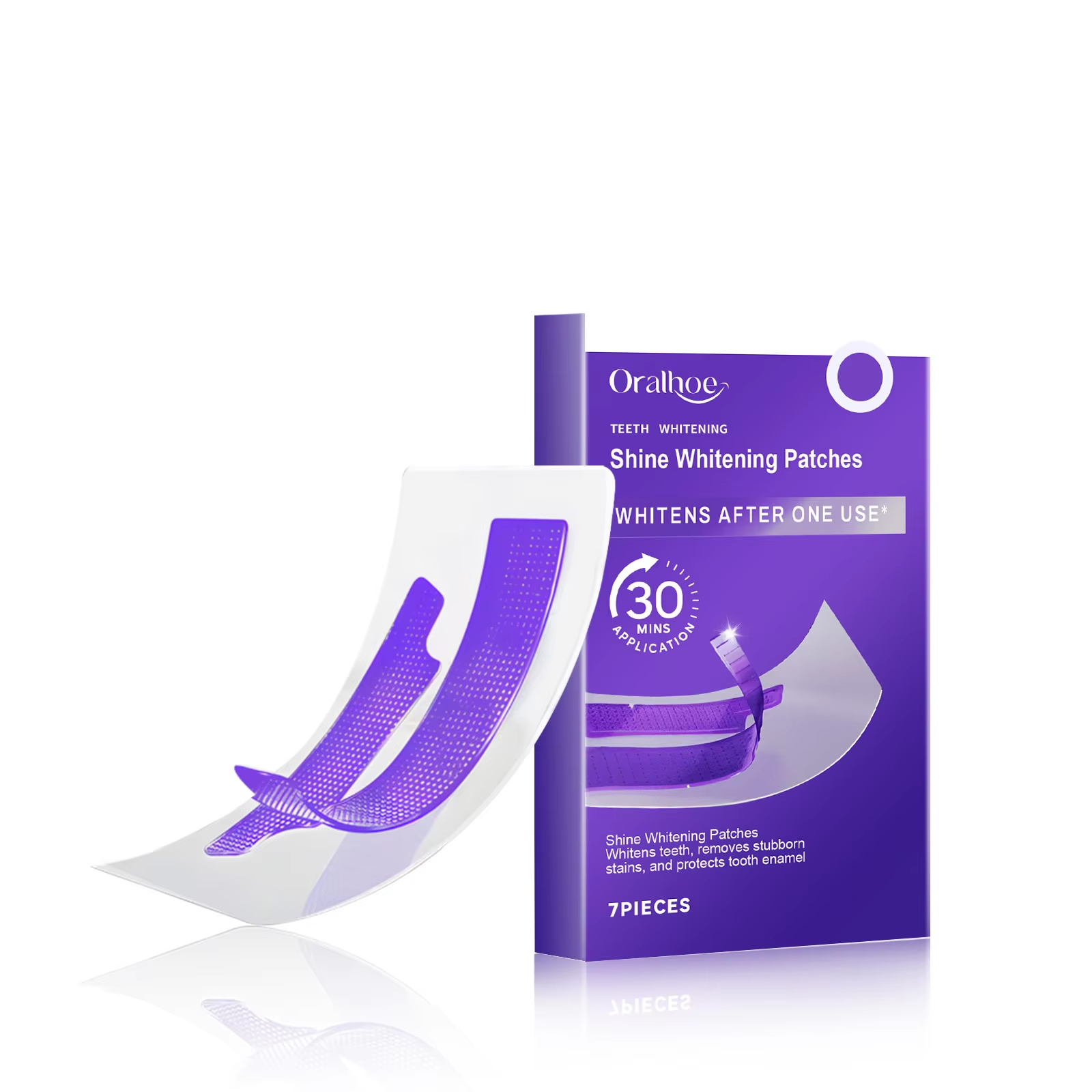 Purple Teeth Whitening Strips  - Teeth Whitening Strips Permanent 评论和价格