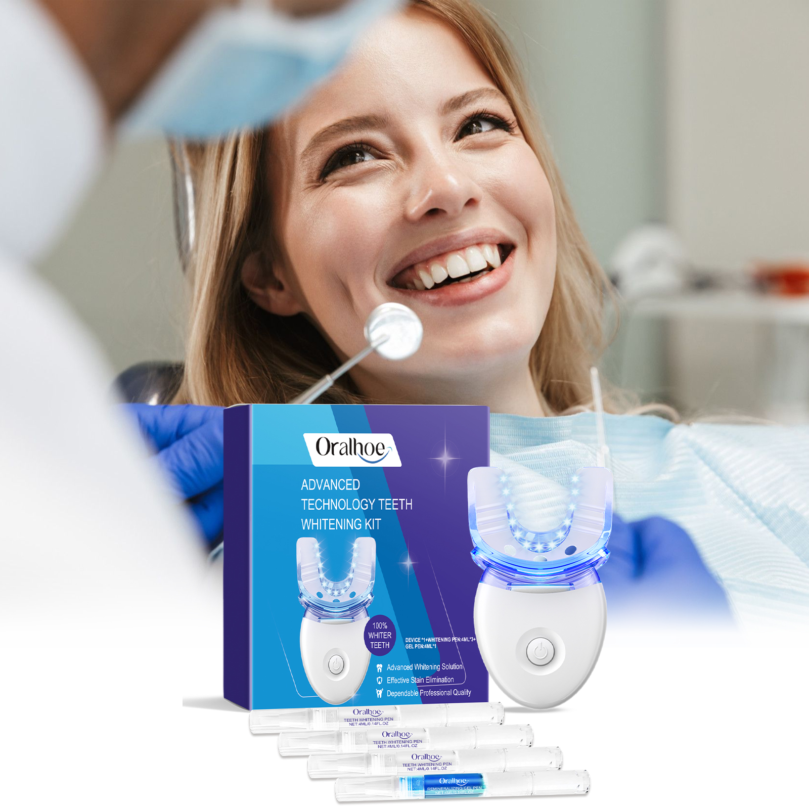 Professional Teeth Whitening L - Teeth Whitening Hismile 评论和价格