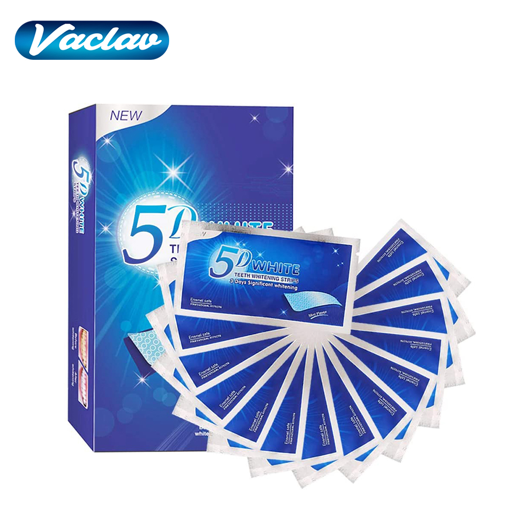 5D White Teeth Whitening Strip - Teeth Whitening Hismile 评论和价格