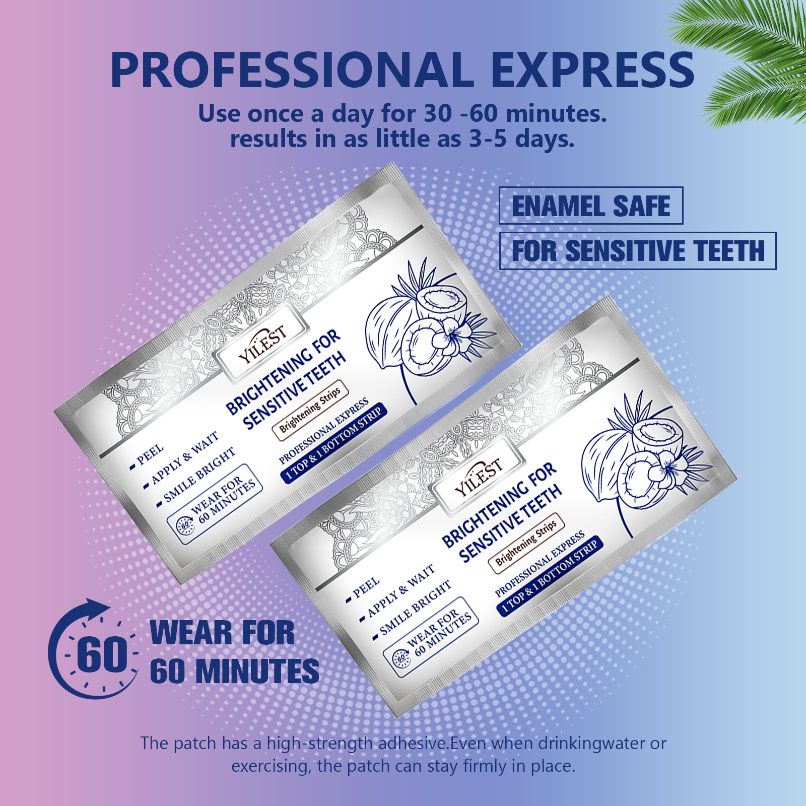 Teeth Whitening Strips 14pcs C - Teeth Whitening Strips Permanent 评论和价格