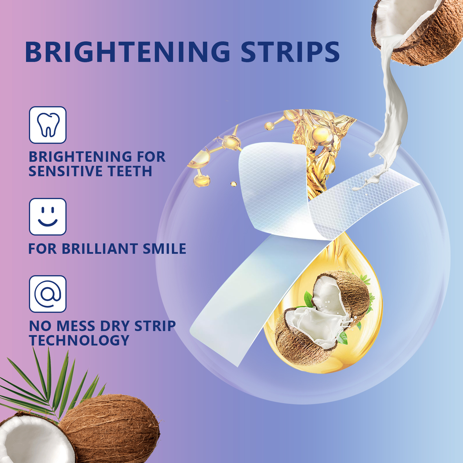 Teeth Whitening Strips 14pcs C - Teeth Whitening Strips Permanent 评论和价格