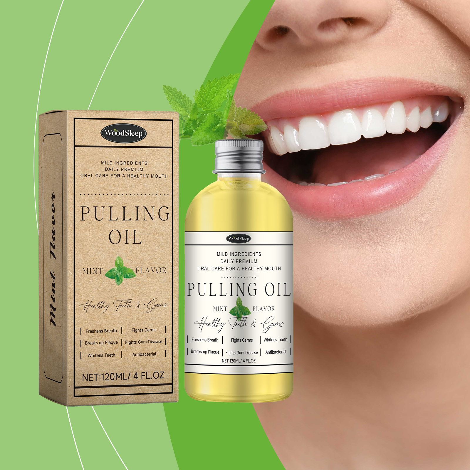 Coconut Mint Pulling Oil Mouth - Teeth Whitening With Coconut Oil 评论和价格