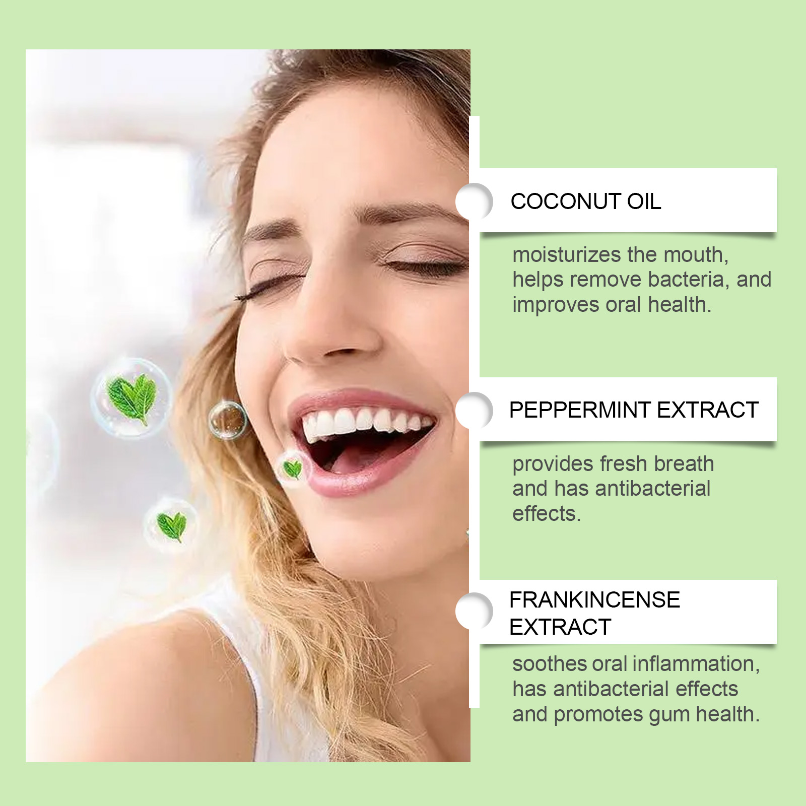 Coconut Mint Pulling Oil Mouth - Teeth Whitening With Coconut Oil 评论和价格